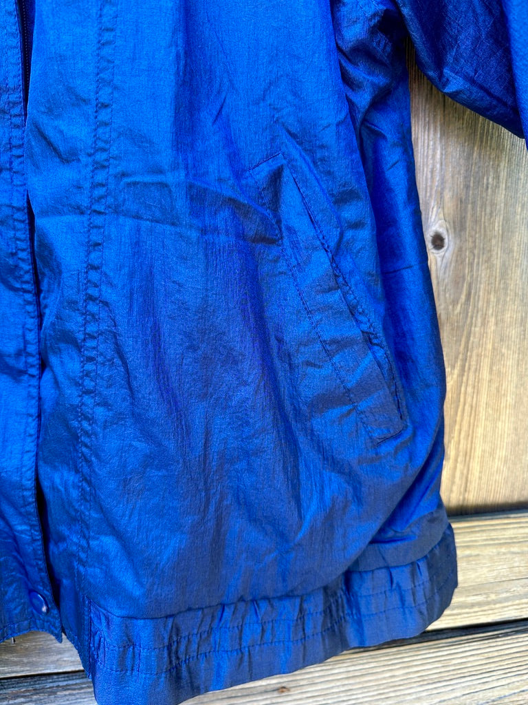 Laydown Collar 80's Windbreaker | Women's S