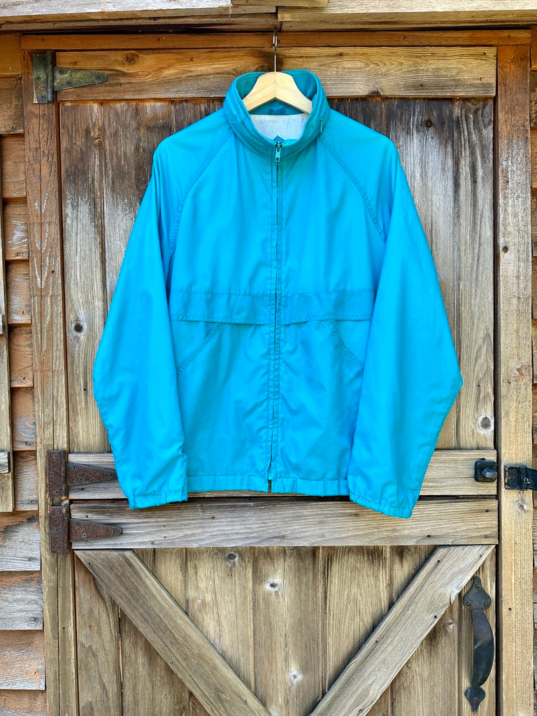 Stand Collar 80's Windbreaker | Women's L, Men's S