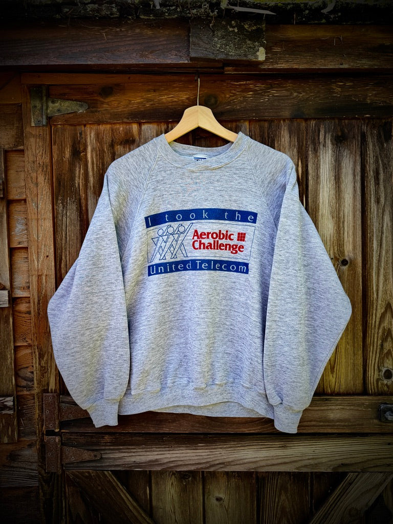 Heather Grey Sweatshirt | Women's L