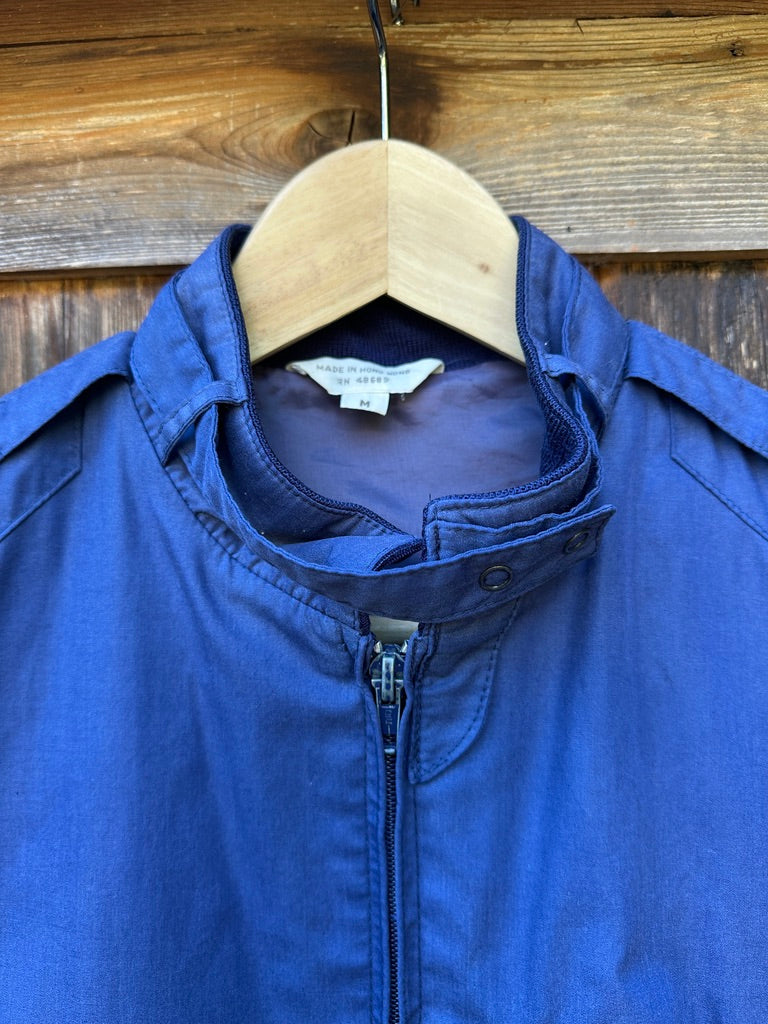 80's Iconic Poly-Cotton Bomber Jacket | Women's XS (JR M)