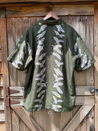 Kapital Eagle Feather Printed Aloha Shirt  | Men's M