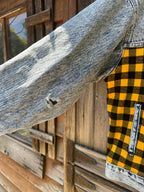 Custom Repaired Acid Washed Levi Strauss & Co. Denim Jacket | Men's M
