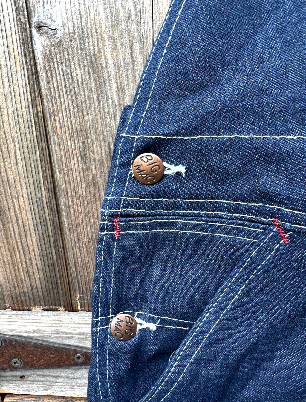 Vintage Big Mac Bib Overalls | Men's 3XL 46" x 28"