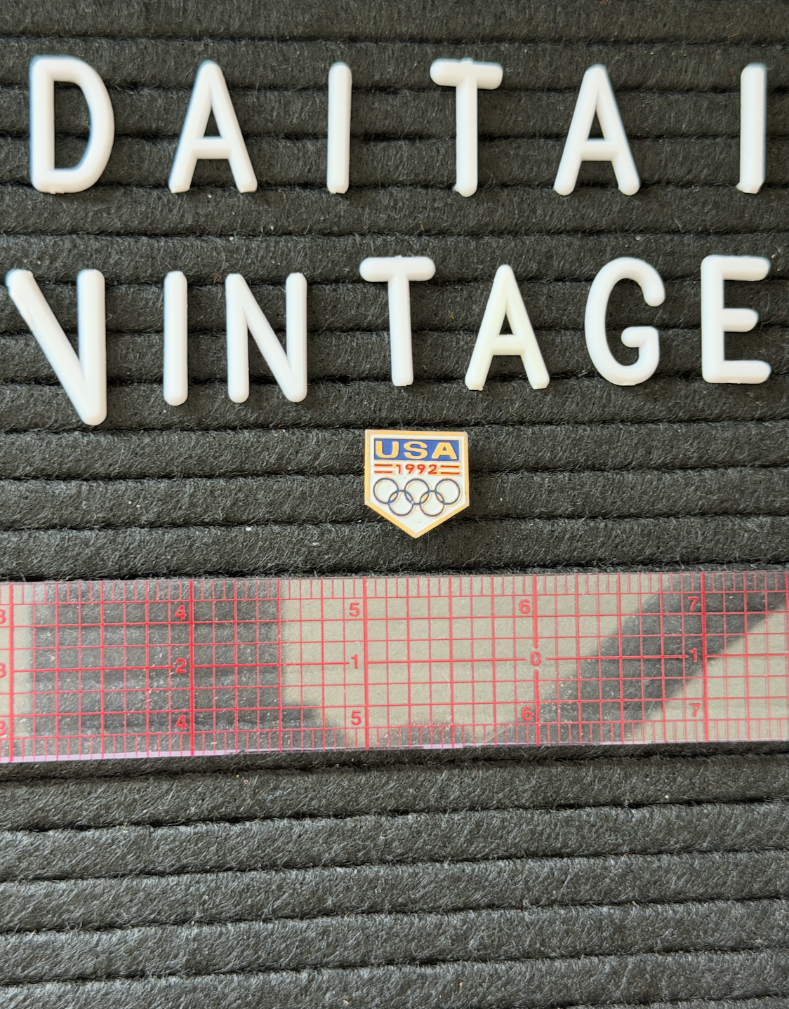 USA Olympics 1992 Shield Lapel Pin | Metal Pin