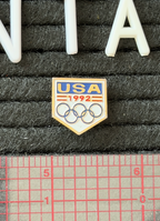 USA Olympics 1992 Shield Lapel Pin | Metal Pin