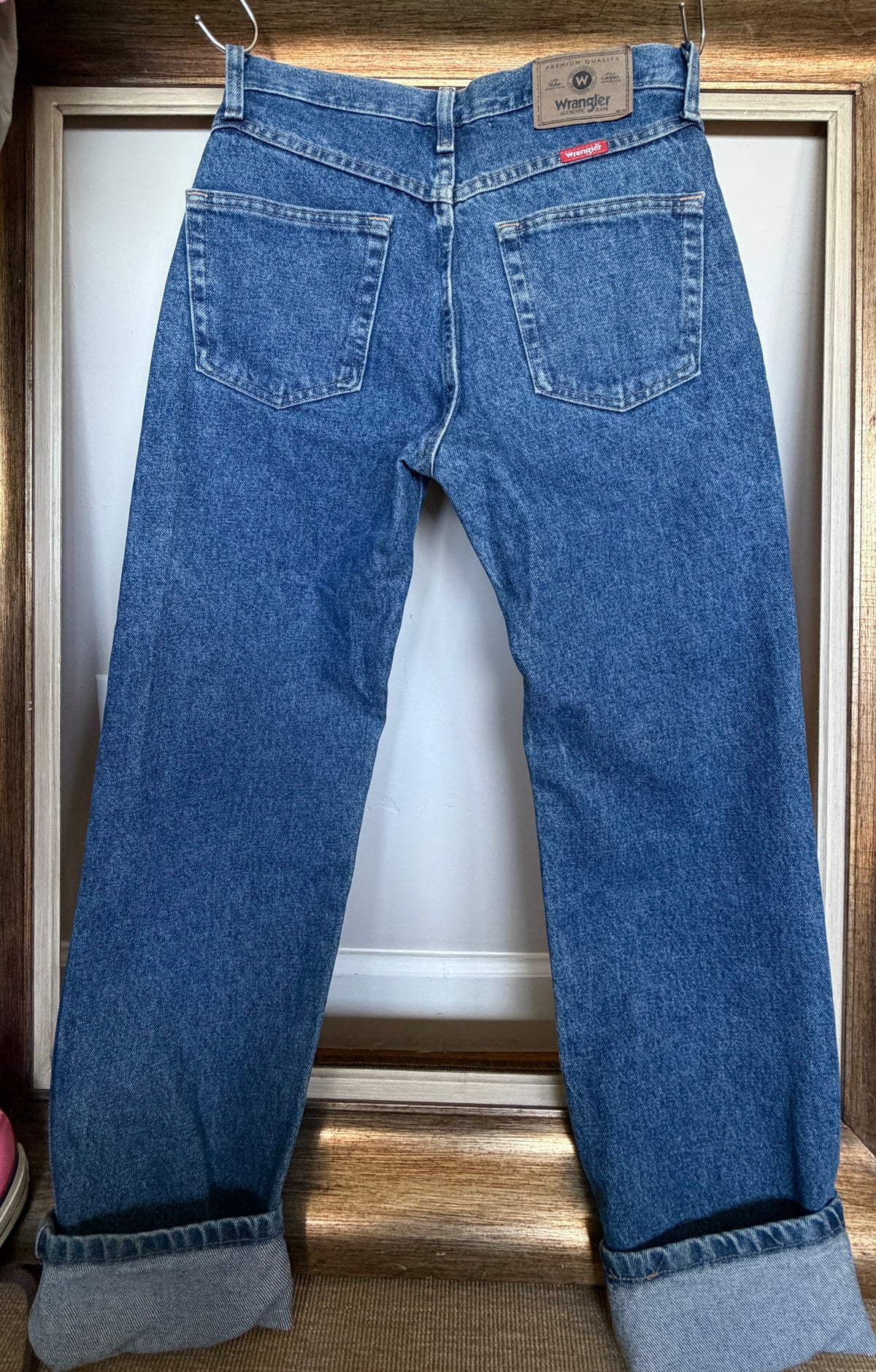 Vintage Wrangler 965 Regular Fit Jeans 29x30 | Dark Blue Denim High Rise