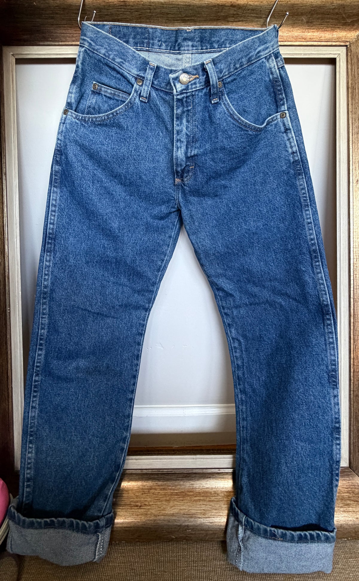 Vintage Wrangler 965 Regular Fit Jeans 29x30 | Dark Blue Denim High Rise